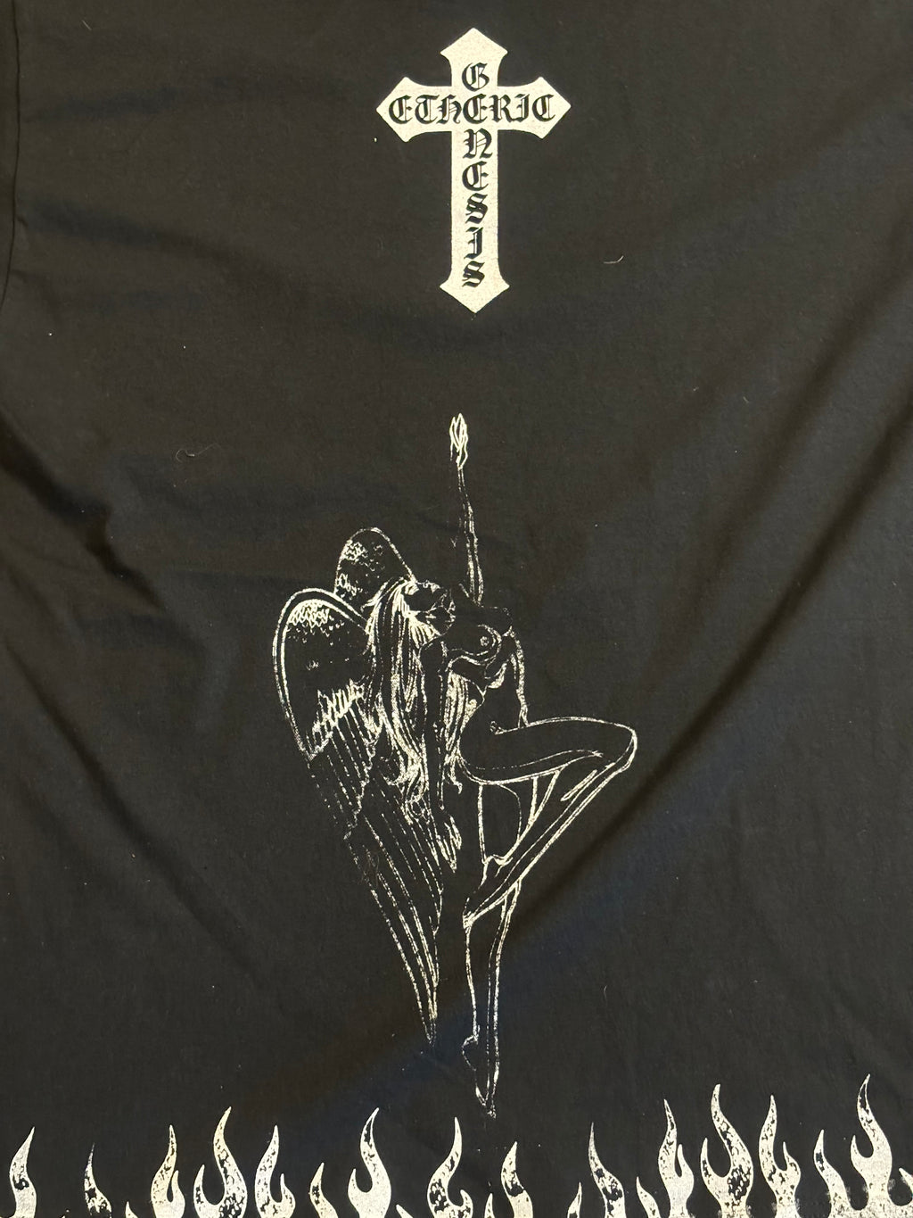 No faith no future black t-shirt