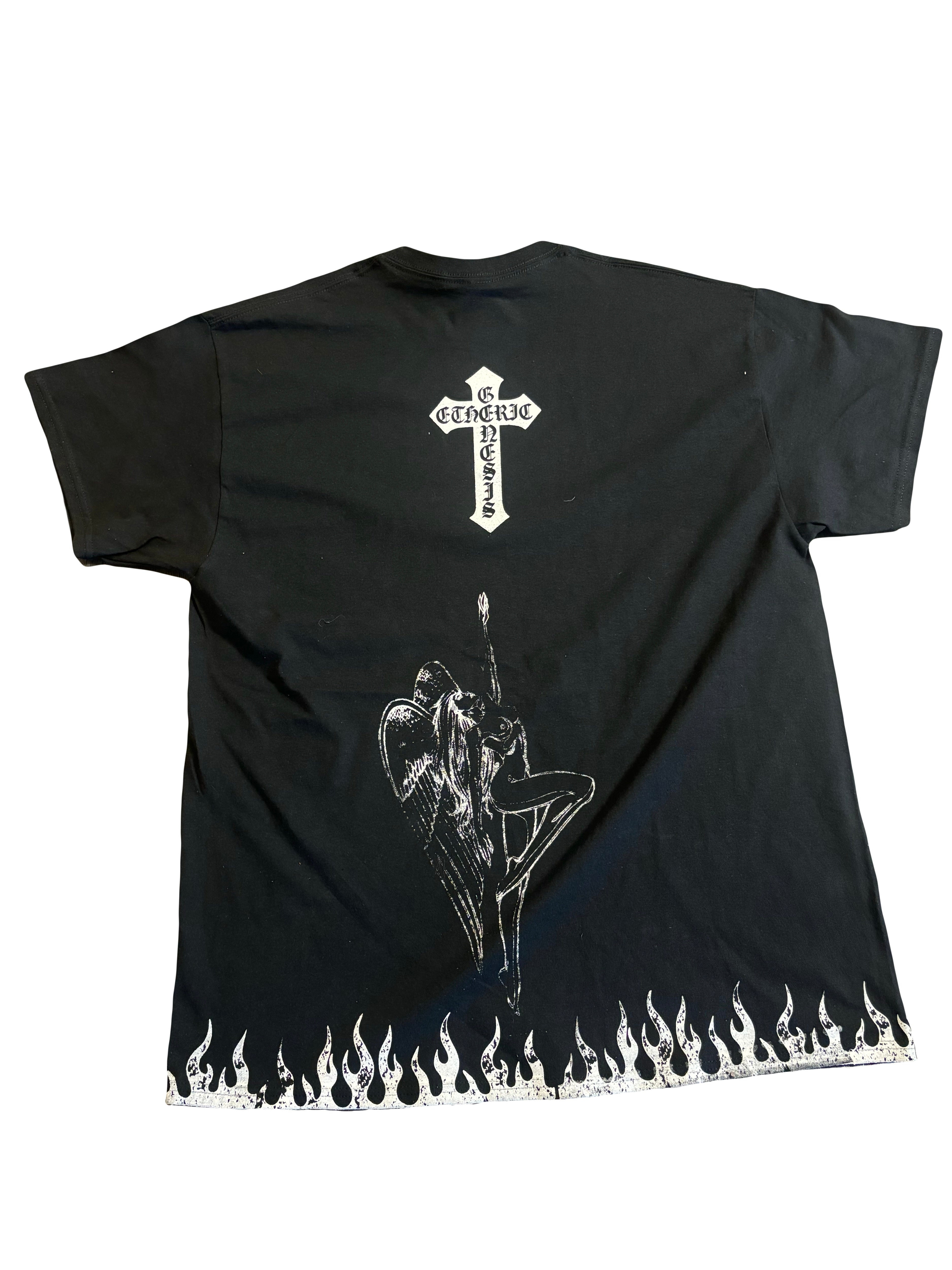 No faith no future black t-shirt