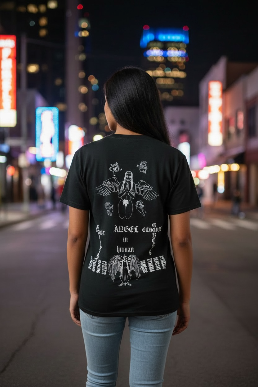 No faith no future black t-shirt