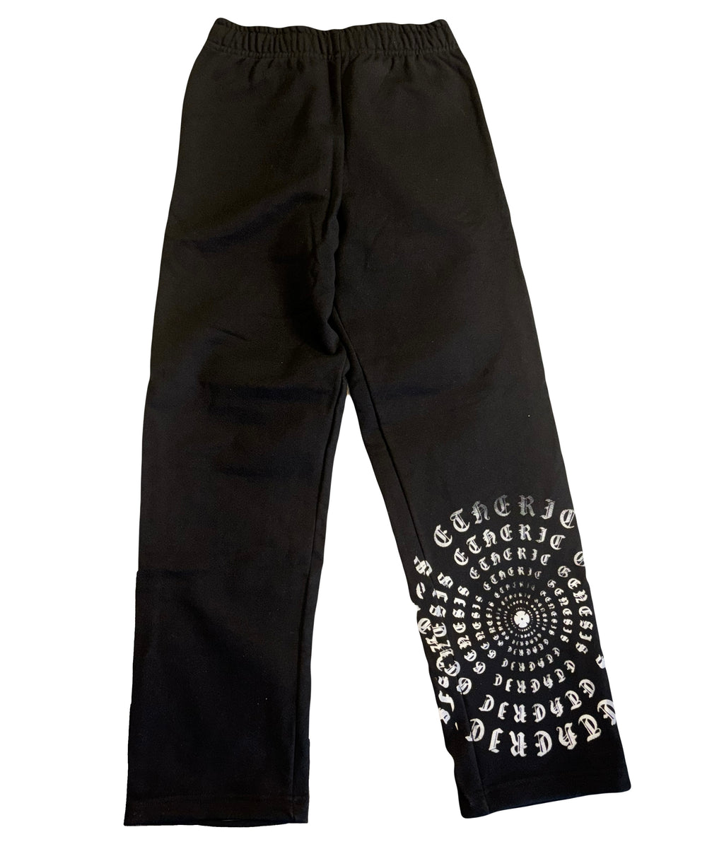 Etheric Cross Spiral Sweatpants