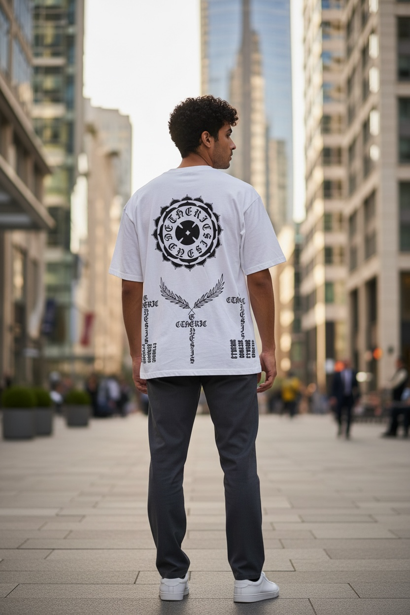 F U cherub white T-shirt